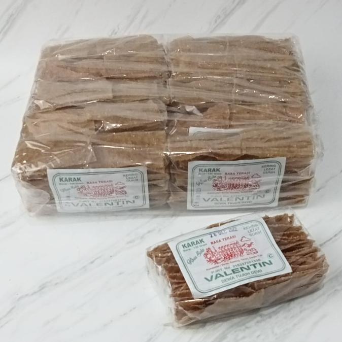 

paling diminati] Kerupuk Karak Valentin Rasa Terasi 1 Pak