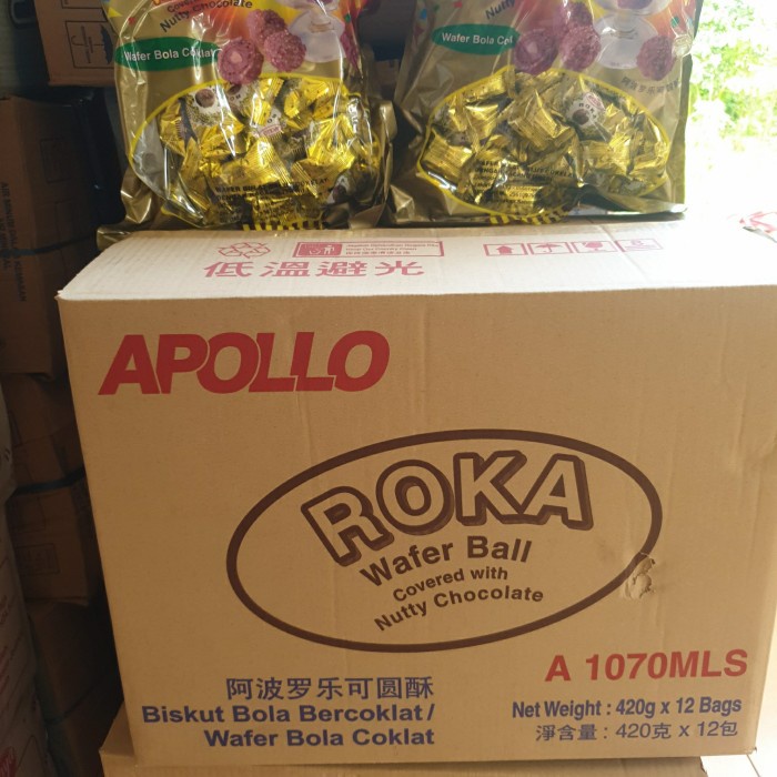 

Apollo Roka Wafer Ball isi 80