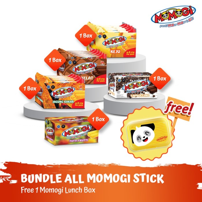 

Momogi Bundle All Stick (Free Lunch Box)