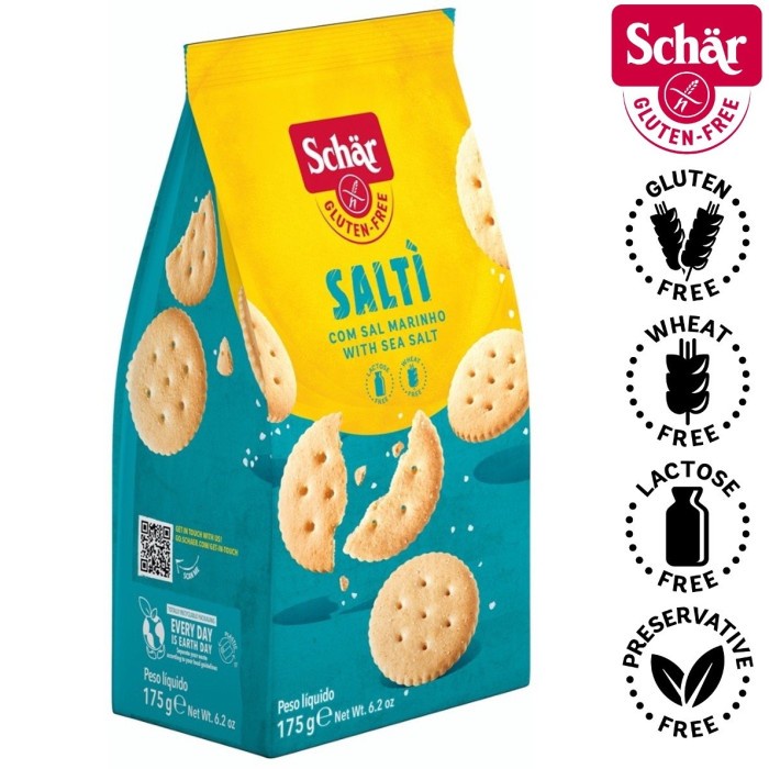 

schar gluten free salti 175gr kue biskuit