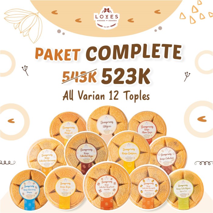 

Paket Complete Loves Semprong