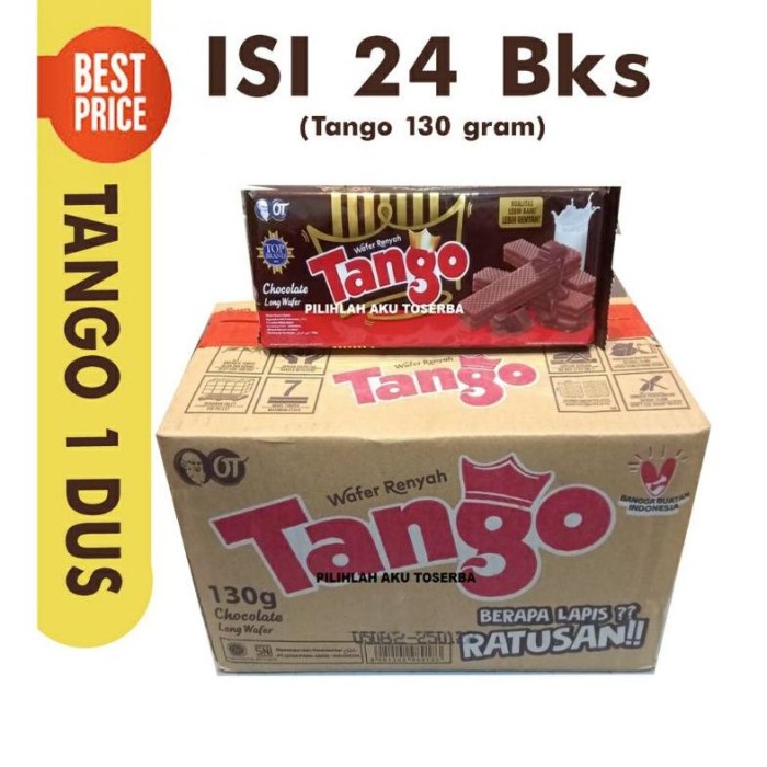 

BARU!! Wafer Tanggo 120gr x 24 bungkus/1 karton..