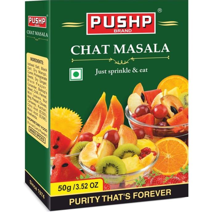 

------] PUSHP CHAT MASALA BOX 50 GM