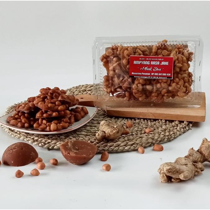 

Produk Unggulan] Ampyang Kacang Rasa Jahe Ukuran Kecil