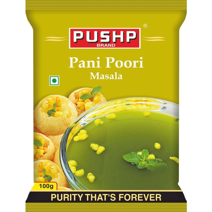 

Silahkan Order] PUSHP PANI PURI MASALA POUCH 100 GM