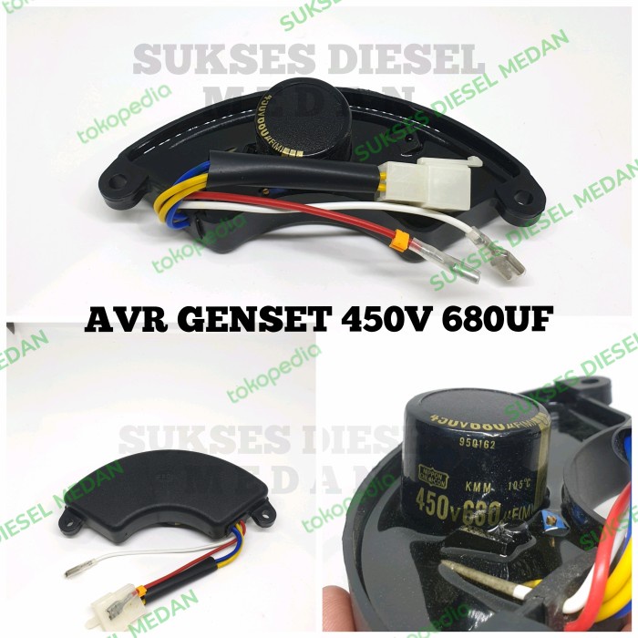 Ready AVR Genset Bensin Solar 450V 680UF Fiber Oval 5000 - 8500 W Kipor Kama