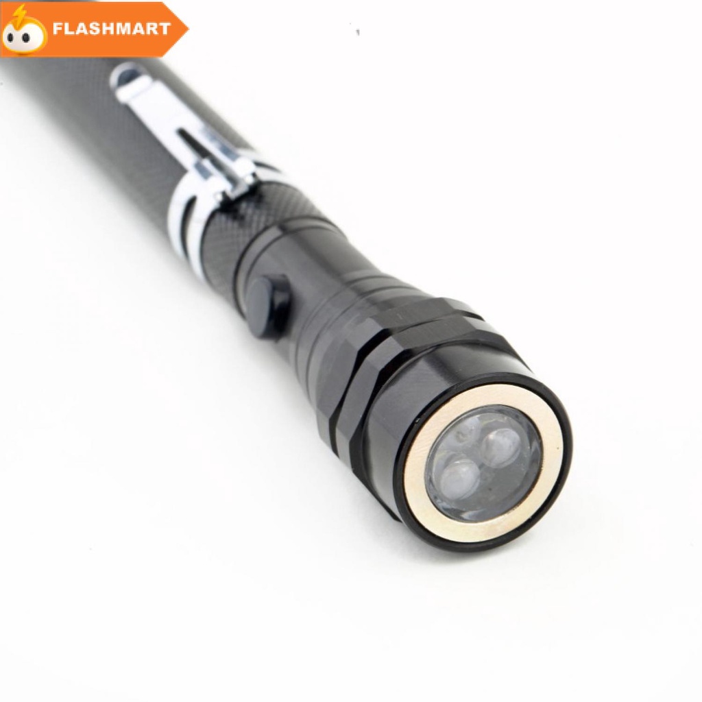 FLASHMART LED Telescopic Flexible Magnetic Pick Up Flashlight