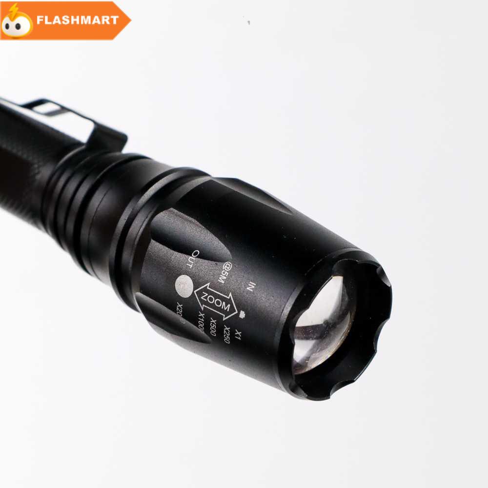 FLASHMART Senter LED Flashlight Cree XM-L T6 3800 Lumens - E27