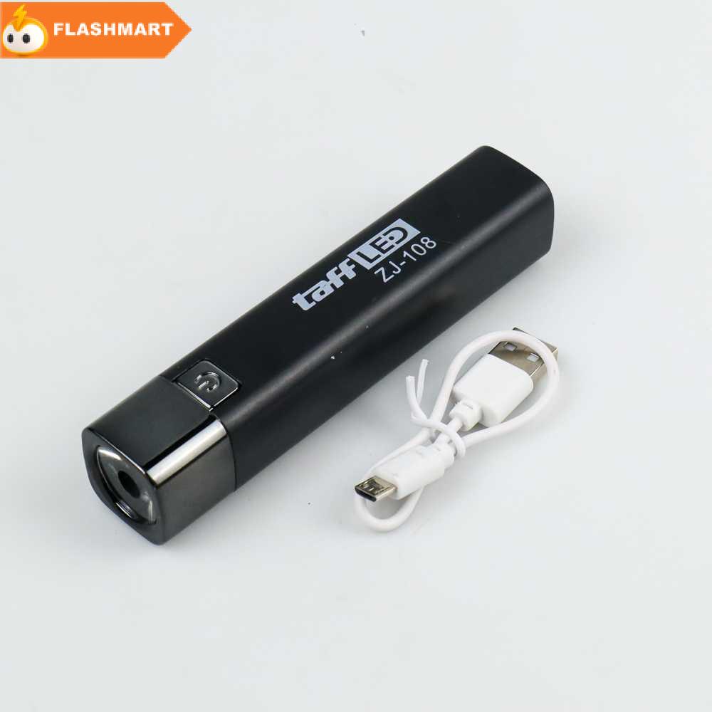 FLASHMART Senter LED Mini Flashlight Bright USB Rechargerable 5W - ZJ-108