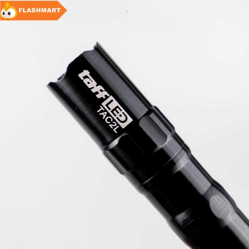 FLASHMART Police Senter LED Flashlight Waterproof 3W - TAC 2L