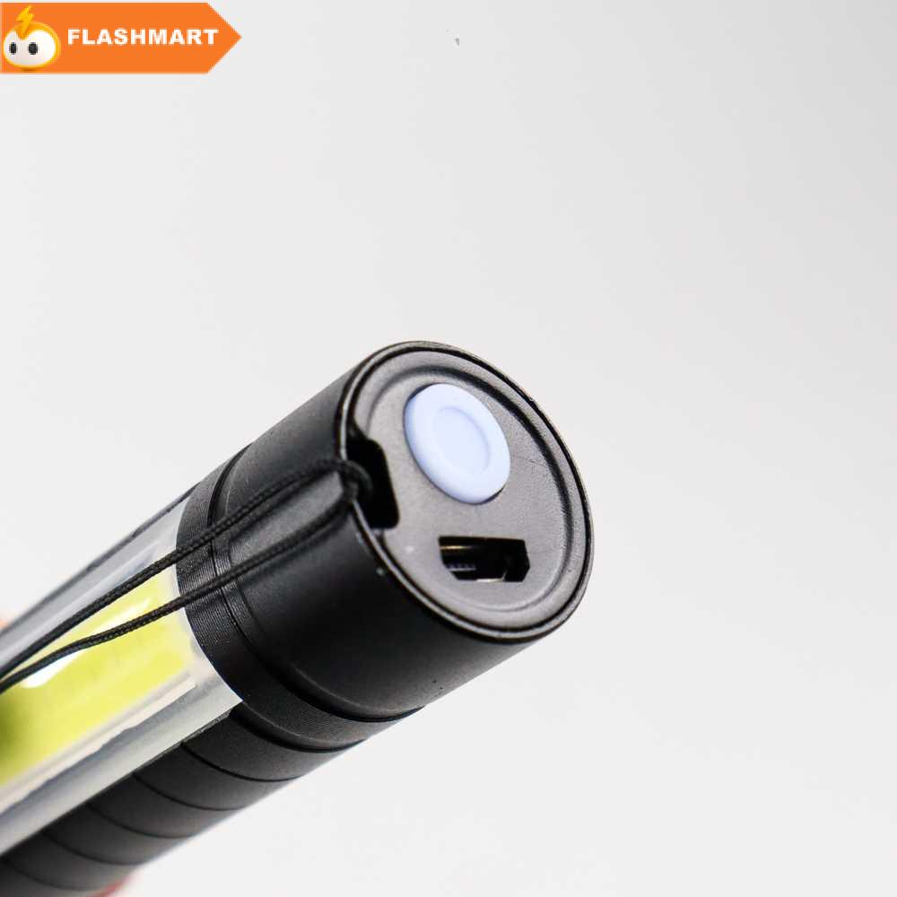 FLASHMART Senter LED USB Rechargeable Q5 + COB 2300 Lumens - 1517