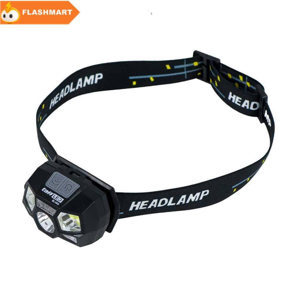 FLASHMART Headlamp Rechargeable USB Motion XPE+COB 10000 Lumens - BL066