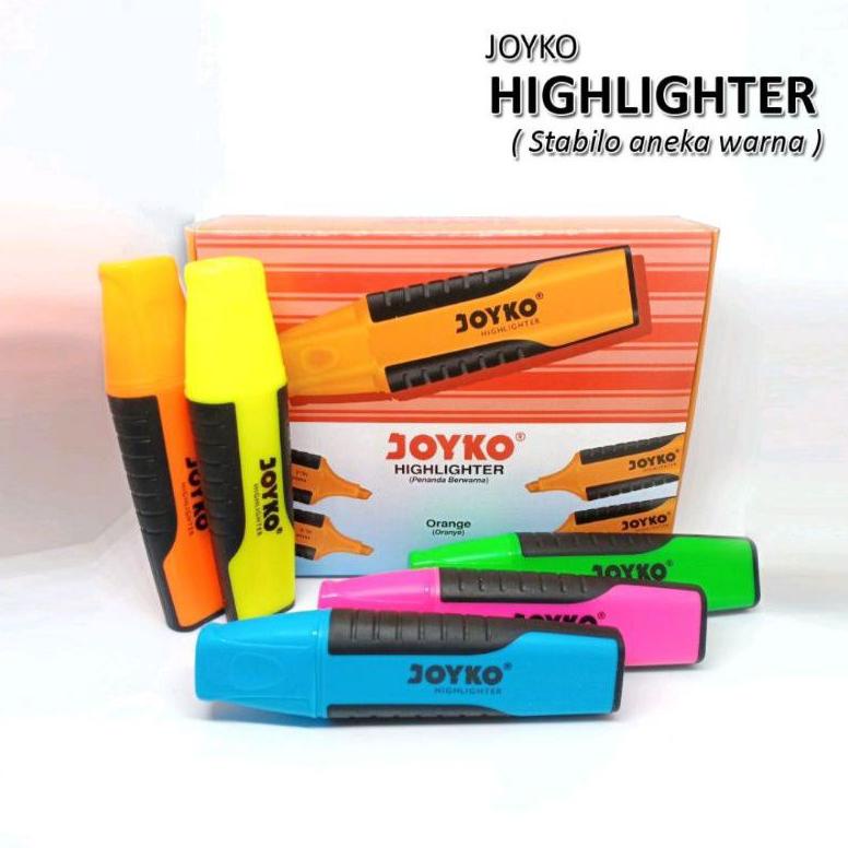 

Stabilo Joyko Highlighter ( 1Pak/10Pcs )