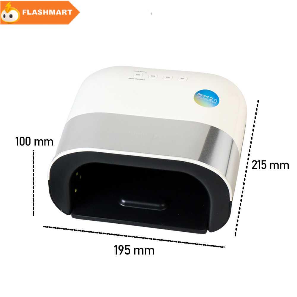 FLASHMART Pengering Kutek Kuku Smart Nail Lamp LED Light Gel Manicure - Sun3