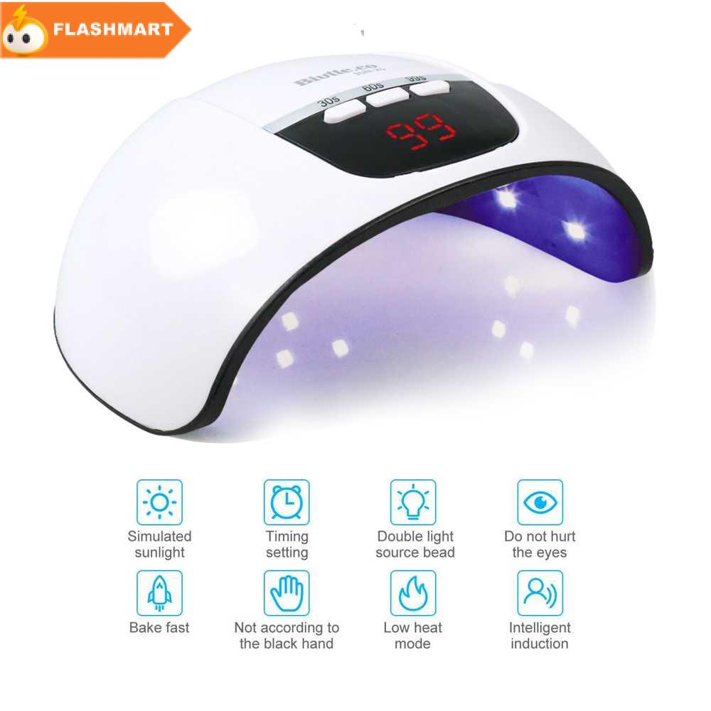 FLASHMART Pengering Kutek Kuku UV LED Nail Dryer 54 W - SUN-X5
