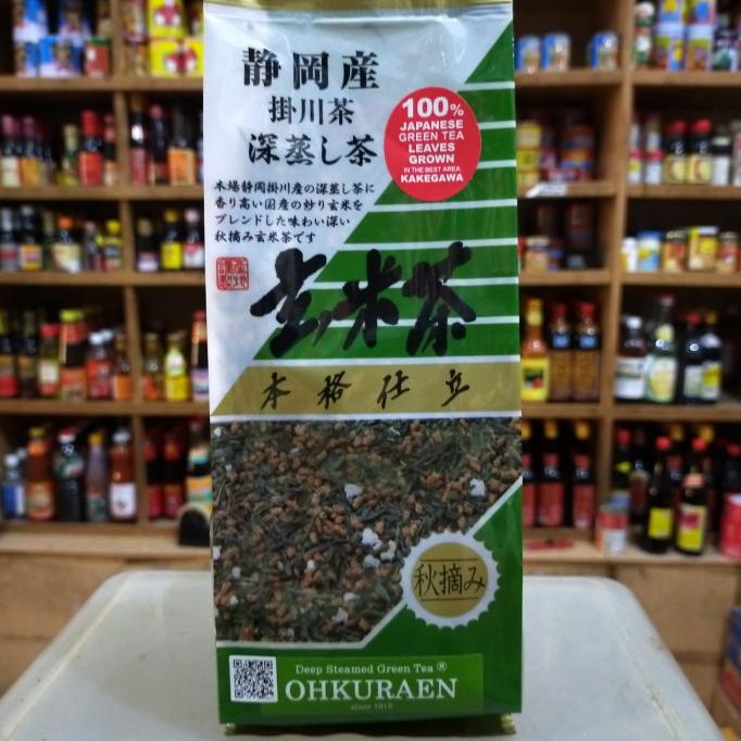 

Ohkuraen Autumn Harvest Genmaicha/ Teh Hijau dan Beras Sangrai 200gr