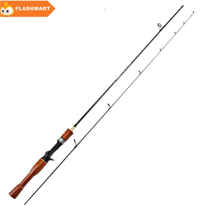 FLASHMART KBW Joran Pancing Baitcasting Carbon Fiber 2 Segments 1.68M - KB300