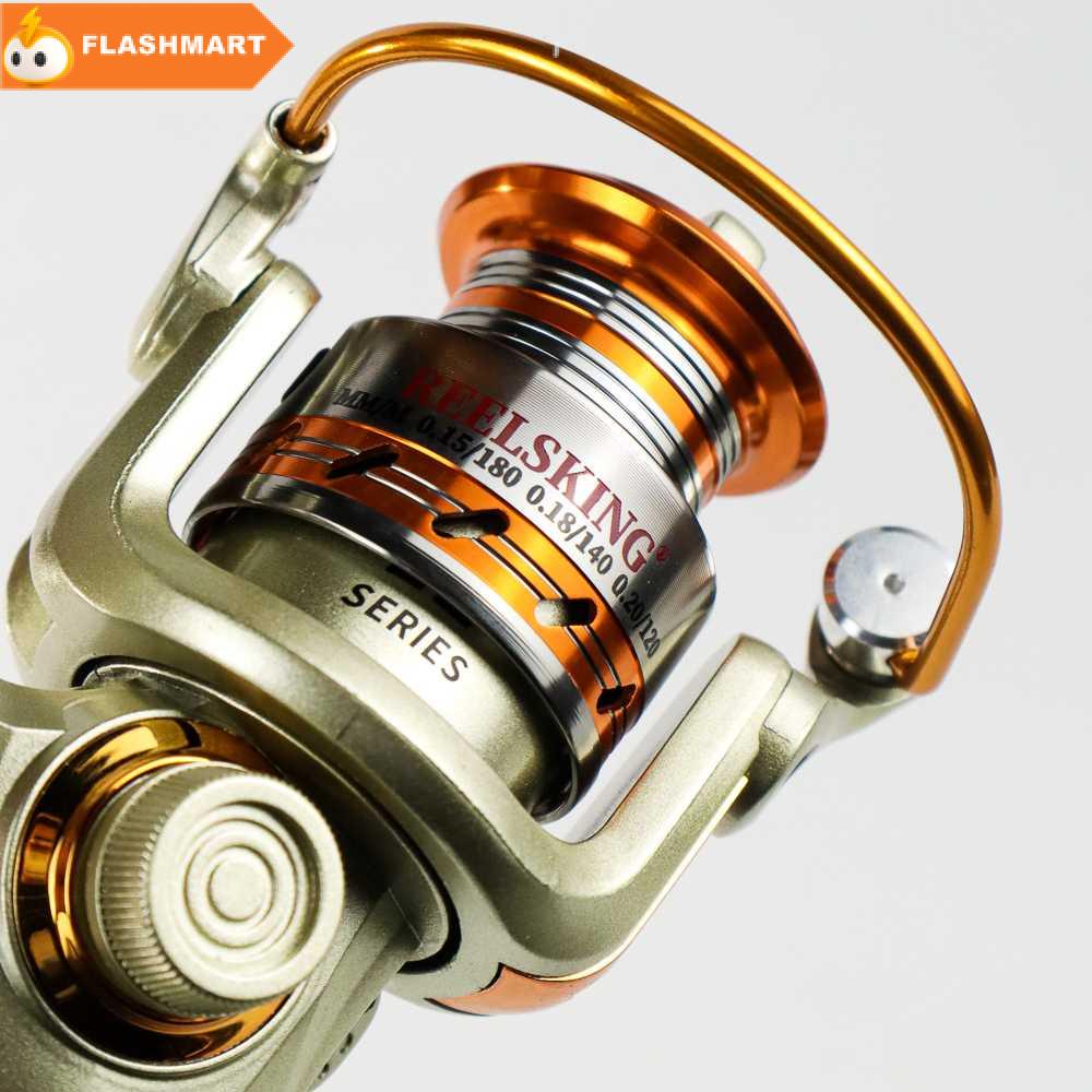 FLASHMART REELSKING EF1000 Reel Pancing Spinning 12 Ball Bearing