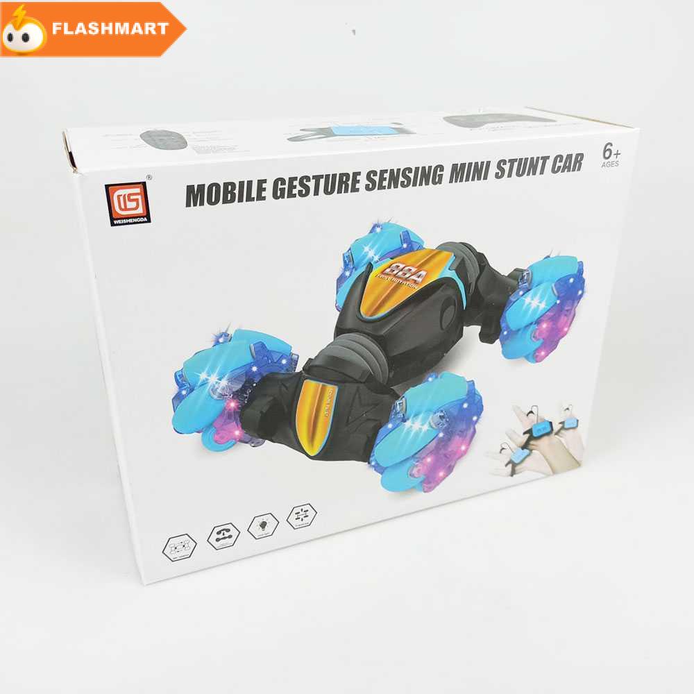 FLASHMART Mainan Remote Control Mobil RC Gesture Sensing Stunt Car - 88A