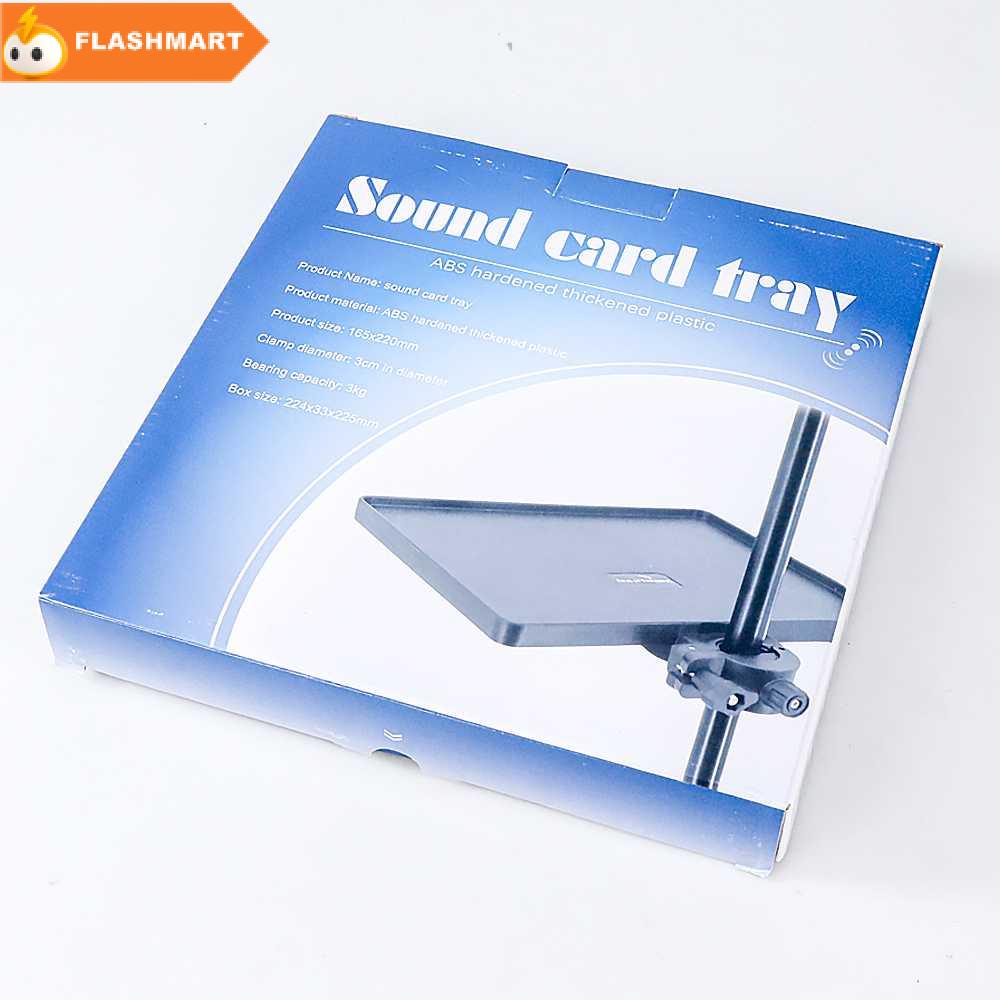 FLASHMART TaffSTUDIO Tripod Sound Card Tray Clamp Holder - NB11