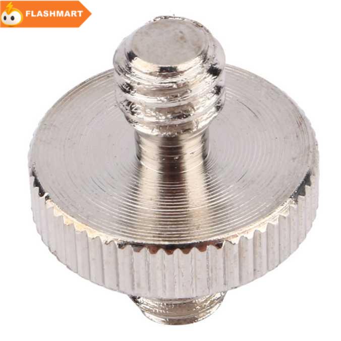 FLASHMART Jadkinsta Hot Shoe 1/4 Male to 1/4 Male Thread Adapter - RV81