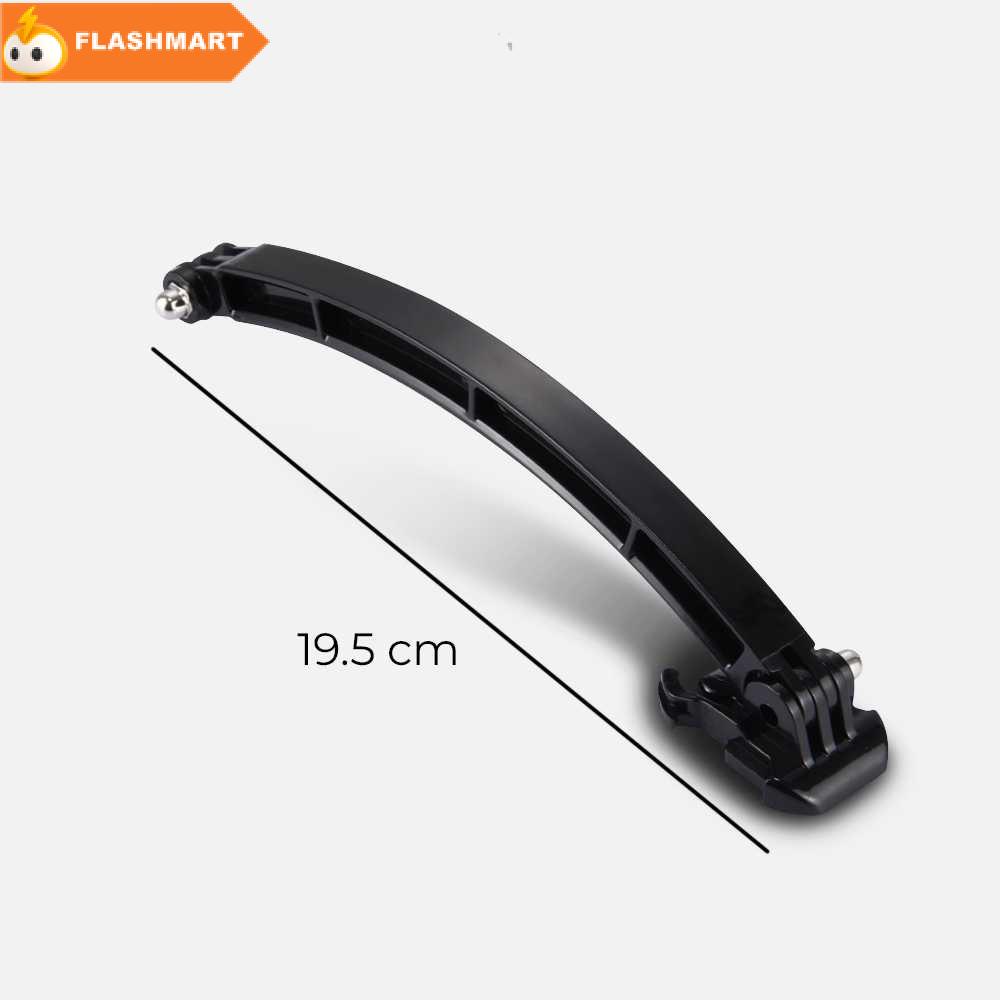 FLASHMART Helmet Extension Arm Set Mount for GoPro Xiaomi Yi - F06734