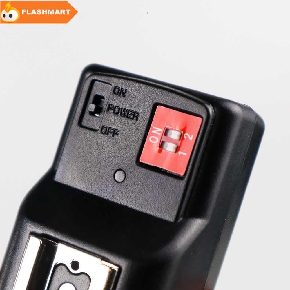 FLASHMART WANSEN Remote Wireless Flash Trigger Transmitter dan Receiver - PT-04GY