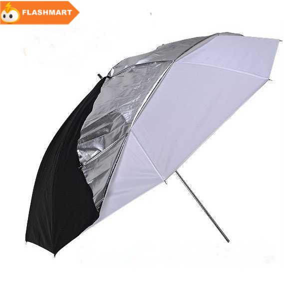 FLASHMART Payung Studio Reflective Photography Umbrella Double Layers 83cm