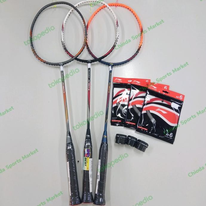 Raket racket reket badminton bulutangkis lining turbo x 90 x90 III