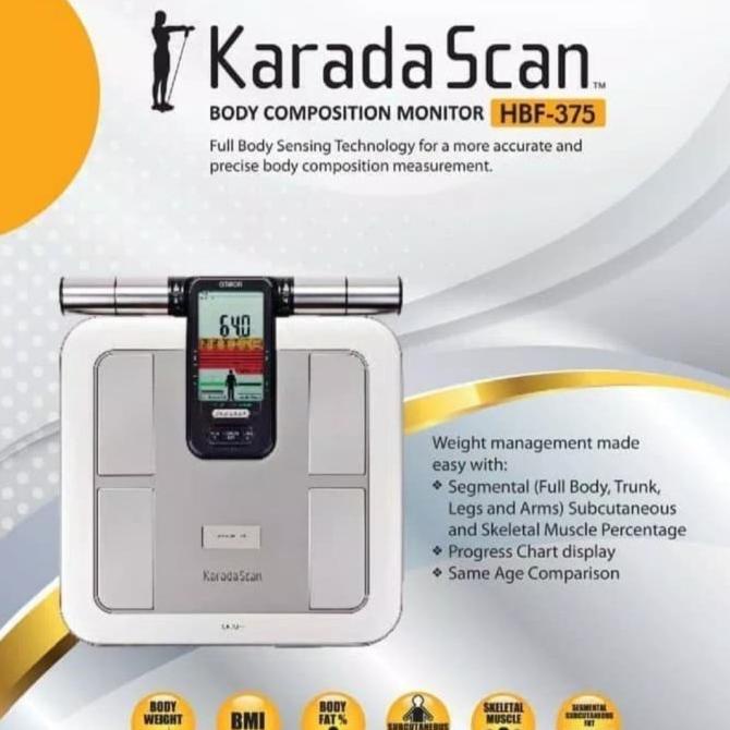 Timbangan Digital Kadar lemak Omron HBF 375 / Timbangan Digital Omron