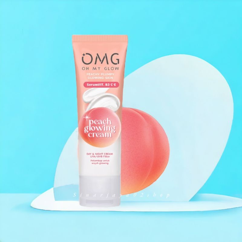 OMG Oh My Glow Peach Glowing Cream