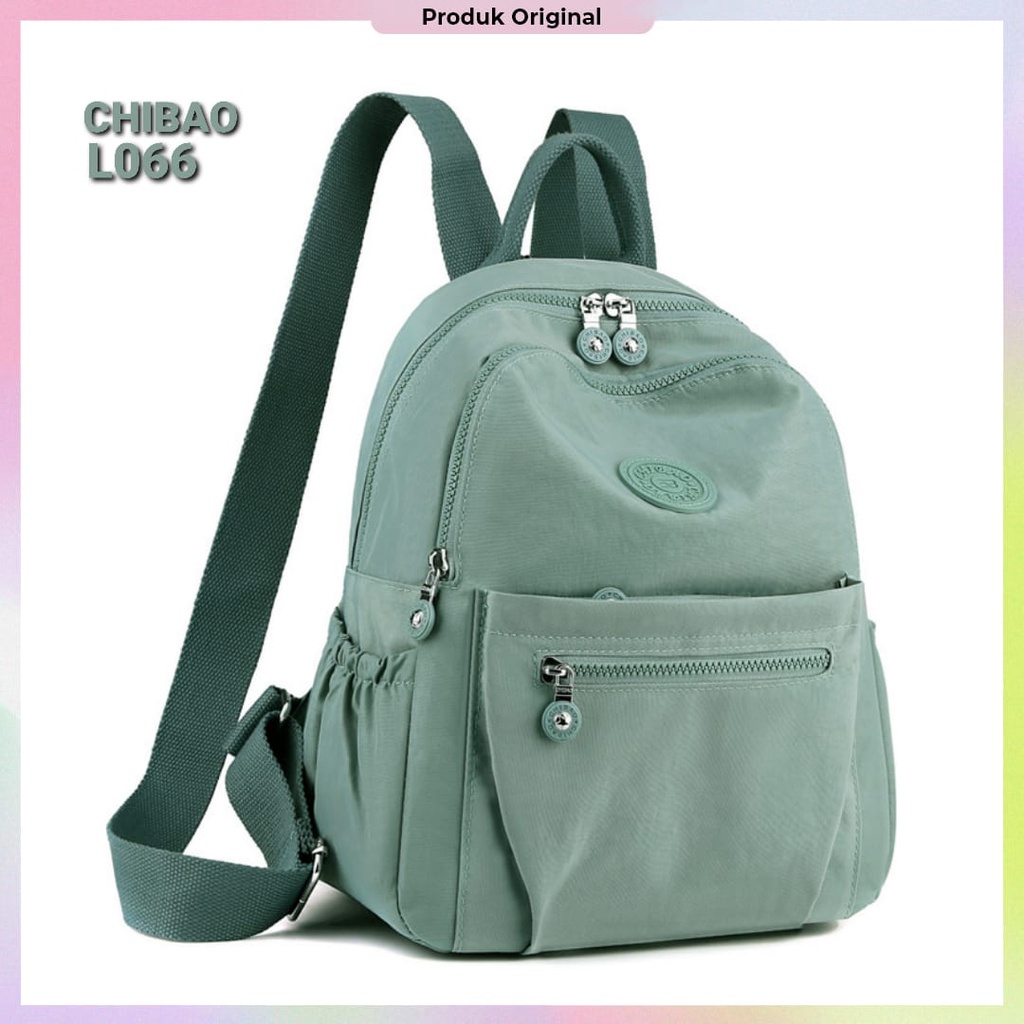 Tas ransel CHIBAO L-066 Original produk import ransel wanita polyester waterproof tas wanita original produk