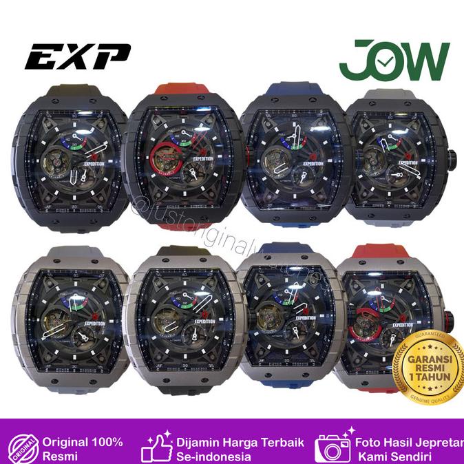 Jam Tangan Pria Expedition E6782 E 6782 Titanium Automatic Original Kazelostar