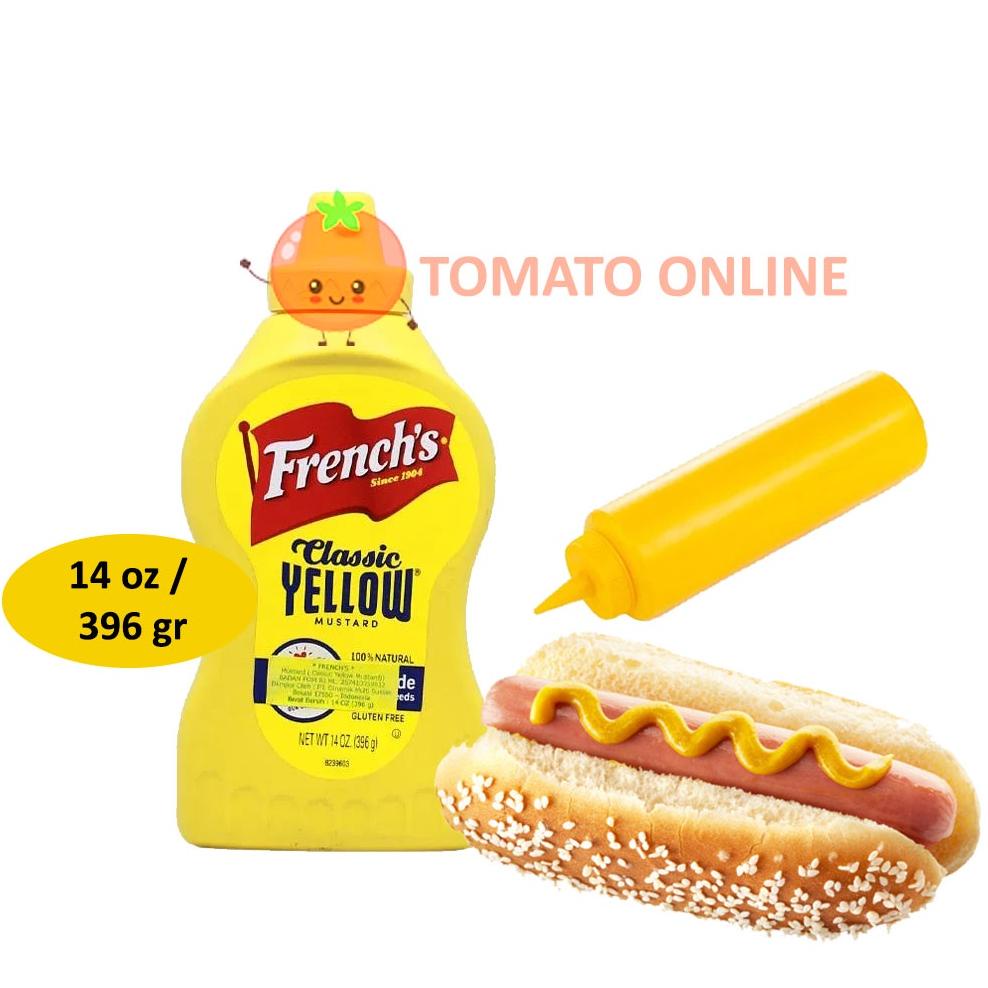 

French French's Classic Yellow Mustard Squeeze 14 oz 14oz 396 gr 396gr Best Seller