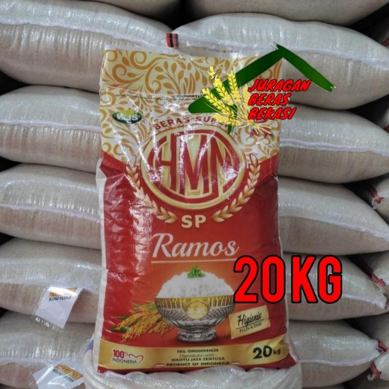 

BERAS PREMIUM RAMOS HMN 20KG MURAH Best Seller