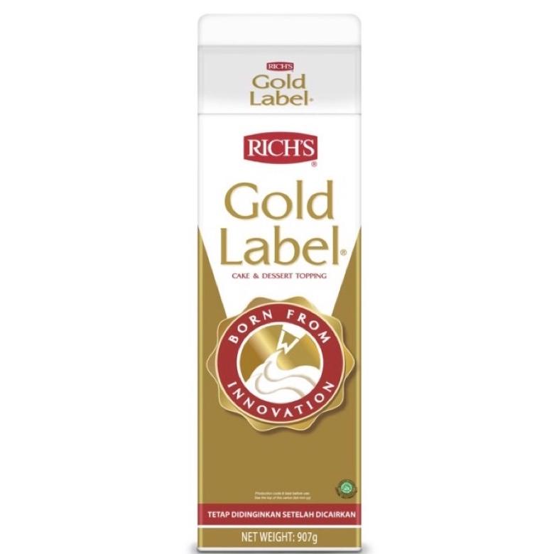 

RICHS GOLD LABEL WHIPING CREAM 907 GR Best Seller