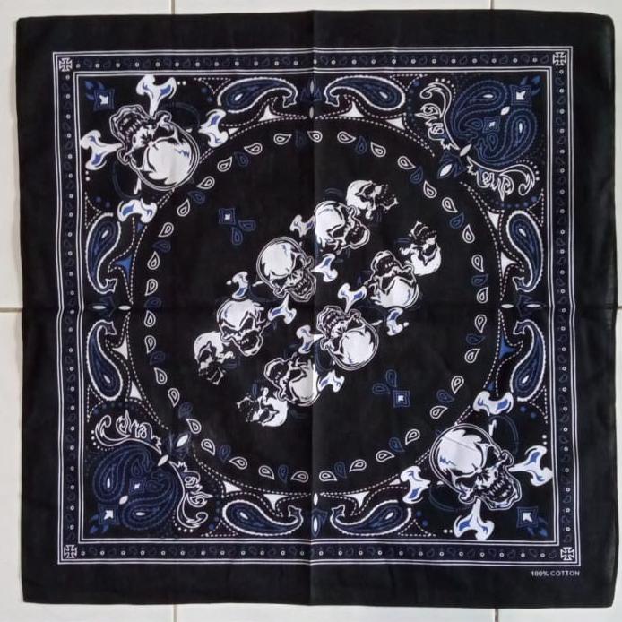 INT259 Bandana Tengkorak Skull Slayer Biker Scarf +++