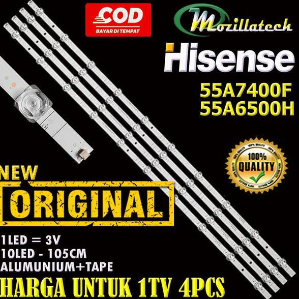 BACKLIGHT TV LED HISENSE 55 55A7400F 55A6500H 55A7400 55A6500