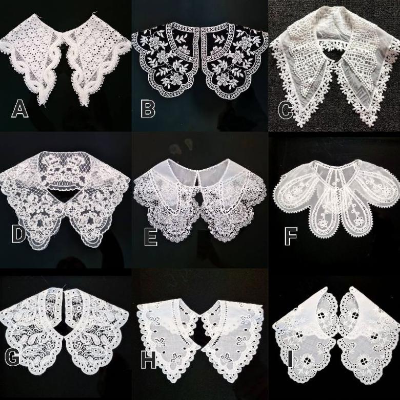 SALE renda kerah lebar hlda