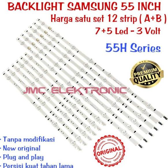 BACKLIGHT TV SAMSUNG UA55H6300AS UA55H5500 UA55H6300 UA 55H6300AS 55H5500 LAMPU LED BL 55 INC 12K