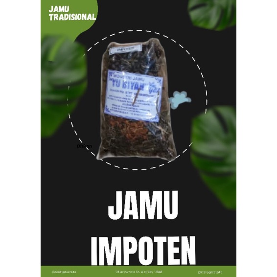 jamu tradisional impoten