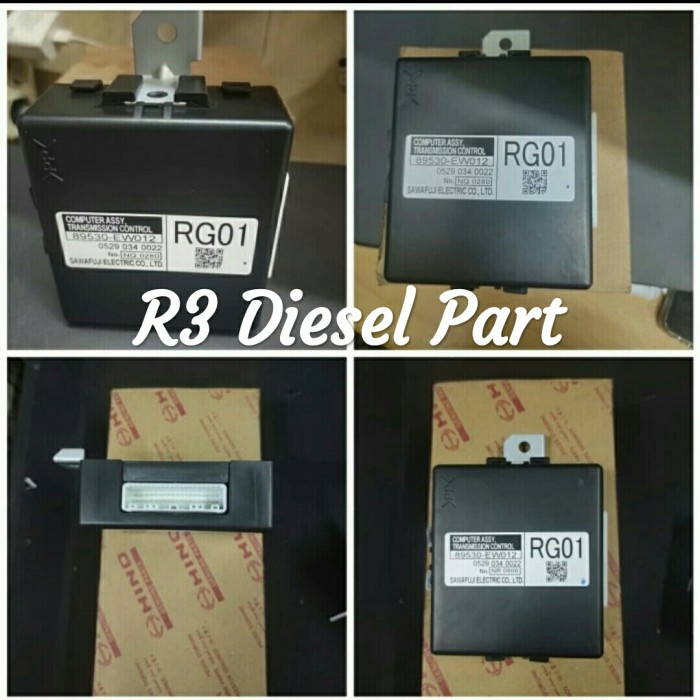 RTDT RG01 ECCU KOMPUTER TRANSMISI HINO 500 ORIGINAL