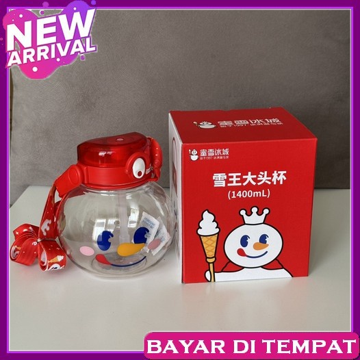 Botol Mixue Lucu Tk Sd Perempuan Sekolah Cewek Viral Tempat Anak Laki Laki Bitol Tumbler Anti Tumpah