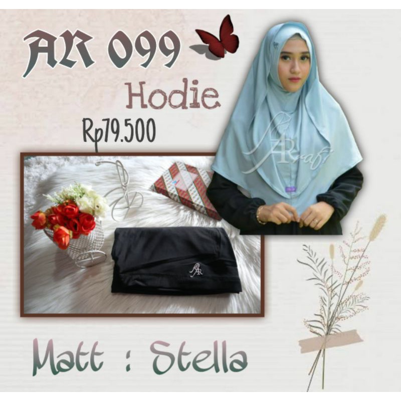 AR 099 HOODIE BY HIJAB ARRAFI