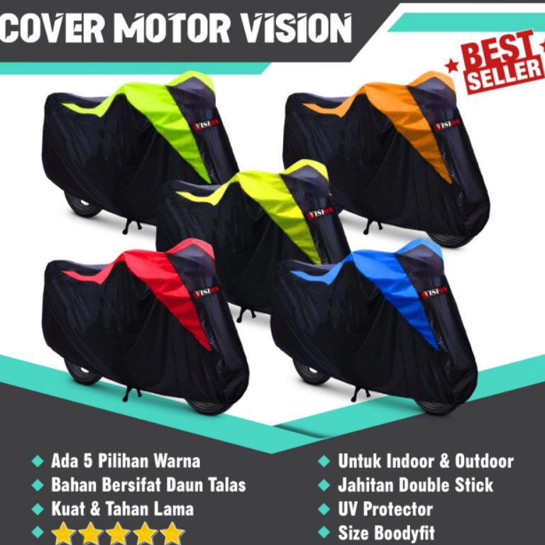STOK TERBATAS Jas Motor Beat Scoopy Nmax Pcx Vixion Mio Vario 125/150 Sarung Penutup Motor Anti huja