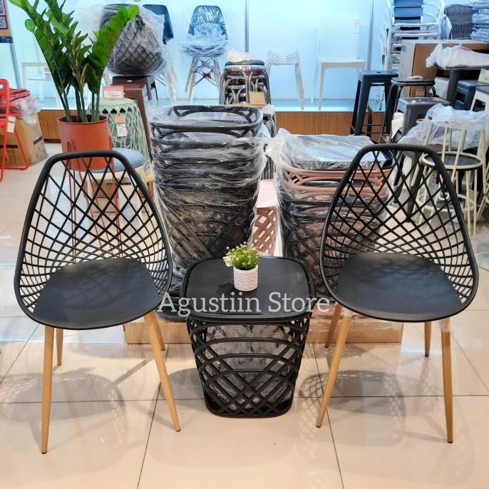 informa set kursi & meja teras minimalis