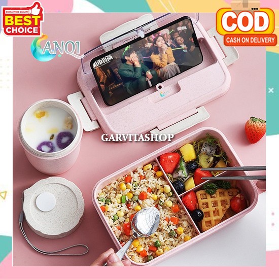 Crazy Sale 6.9.46 Lunch Box Kacang Karakter Chocho 88 Shop Kotak Makan Tempat Makan Kotak Bekal Tepa