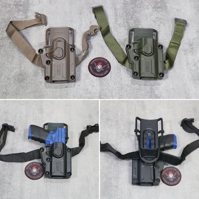 Cytac Dropleg Holster Universal / Hoslter Paha Hs9 Holster Paha P320