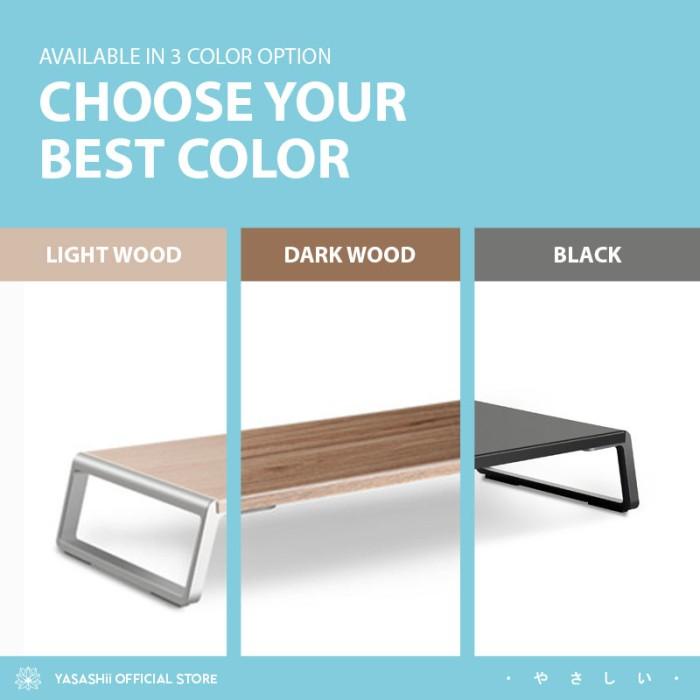 Premium Monitor Stand Riser Desk Shelf Meja Monitor Laptop Universal