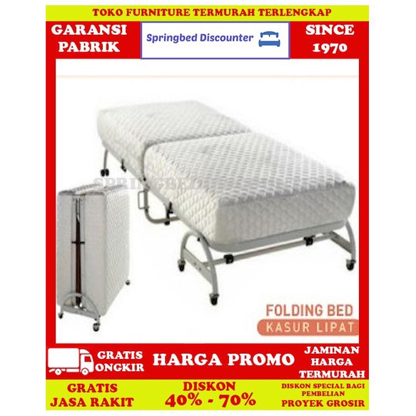 Ranjang Lipat Kasur Extrabed Hotel Folding Bed Foldingbed ROMANCE